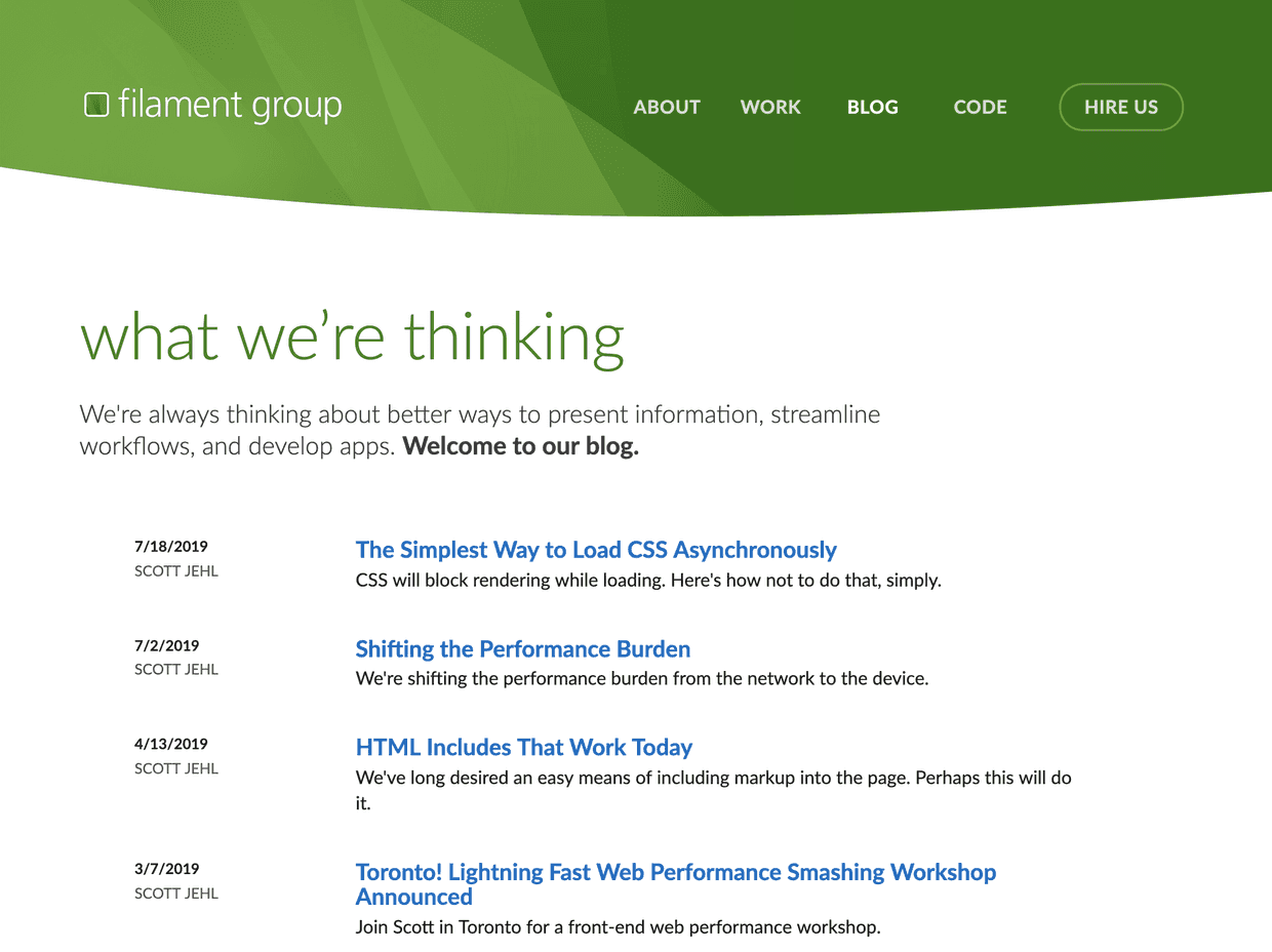 El blog de Filament Group es una buena fuente de información sobre técnicas de carga de CSS y fuentes