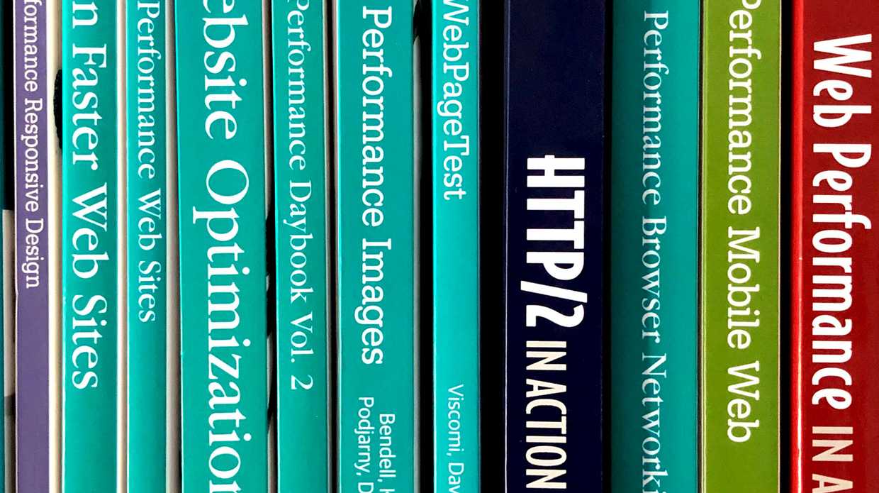 These are some of the most popular web performance books, published between 2008 and 2019